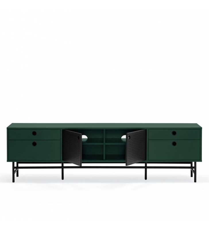 Mueble TV Punto Verde oscuro Topmueble 1