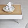 Mesa de centro Arista Blanco Topmueble 1