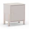 Mesita Juvenil Crema Evonne Top Mueble