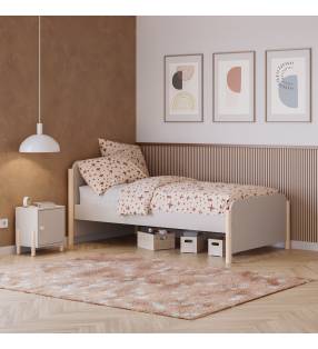 Mesita Juvenil Crema Evonne Ambiente Top Mueble