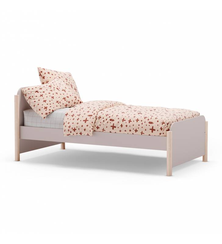 Cama Juvenil Crema Evonne Top Mueble 6