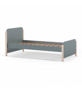 Cama Juvenil Verde Evonne Top Mueble