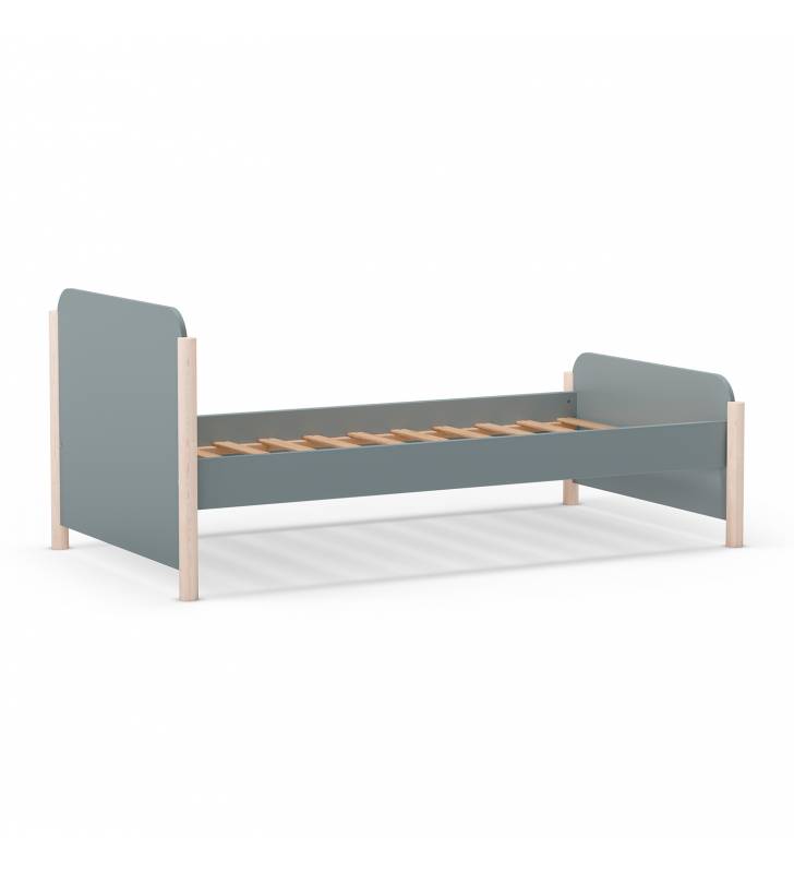 Cama Juvenil Verde Evonne Top Mueble 3
