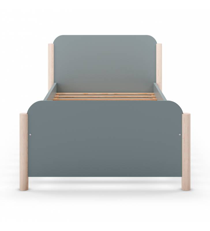 Cama Juvenil Verde Evonne Top Mueble 4