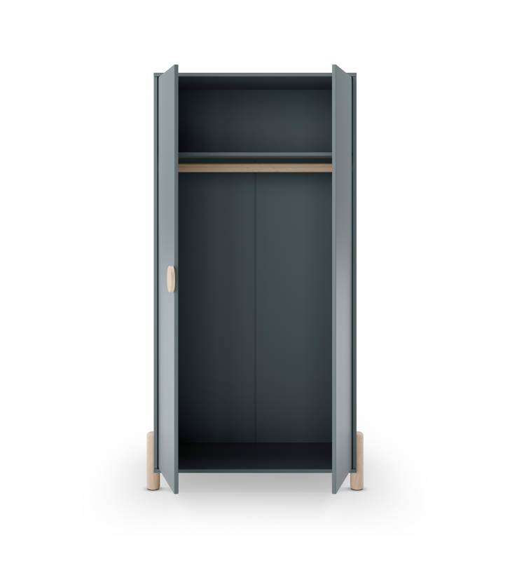 Armario Juvenil Verde Evonne Top Mueble 3
