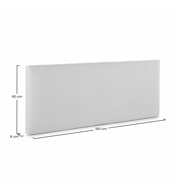 Cabecero Tagomago tapizado en Lino Dimensiones 160x60 Topmueble