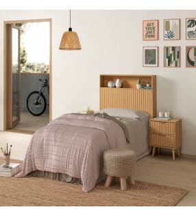 Cabecero Cama 95 Roble Layla Ambiente Top Mueble