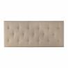 Cabecero de tela color beige Torino 1