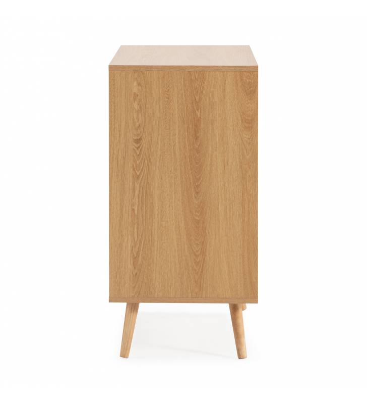 Cómoda 3 Cajones Roble Louise Top Mueble 5
