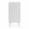 Cómoda 3 Cajones Blanca Louise Top Mueble 4