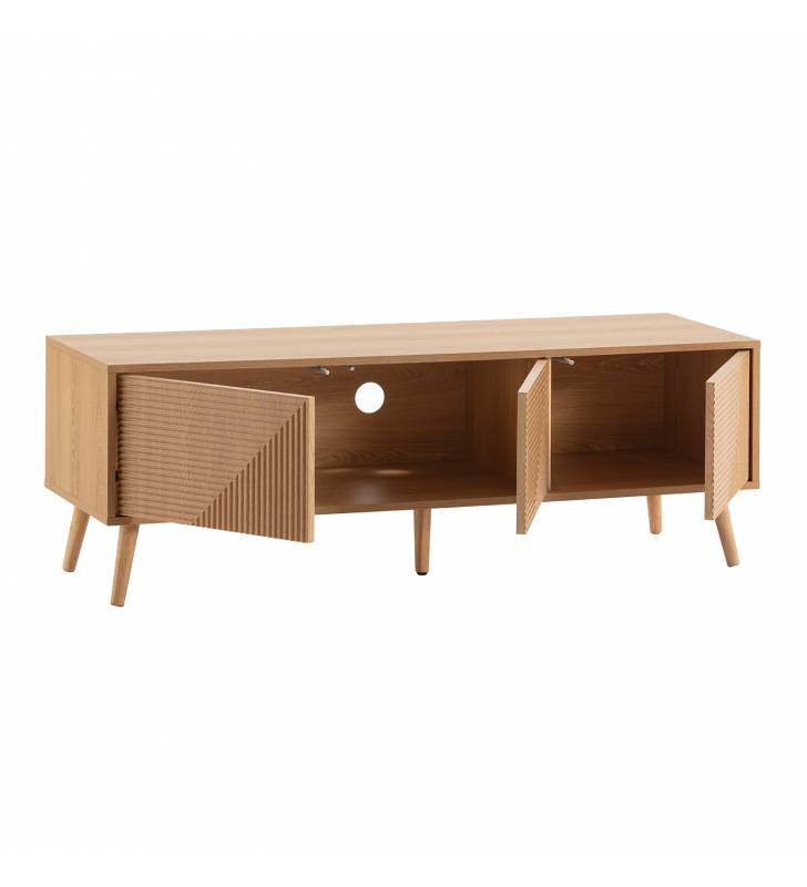 Mueble Tv 130 cm Louise roble Topmueble 3