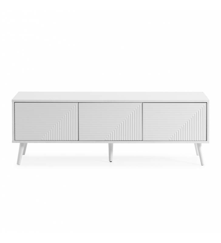 Mueble Tv 130 cm Louise blanco Topmueble 3