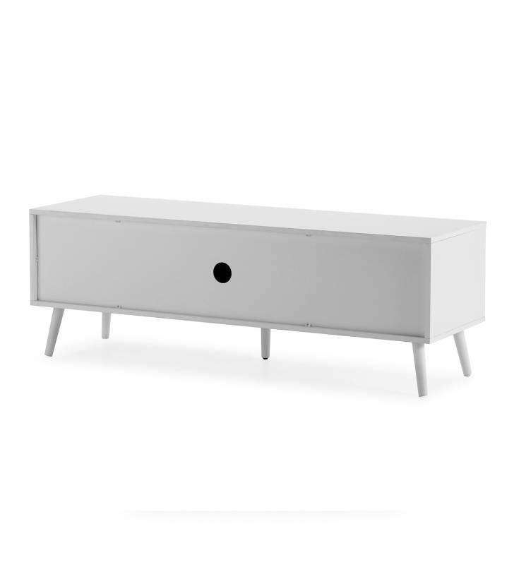 Mueble Tv 130 cm Louise blanco Topmueble 5