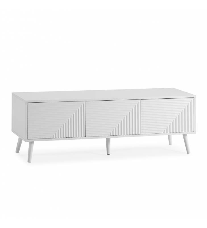 Mueble Tv 130 cm Louise blanco Topmueble 1