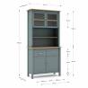 Vitrina Ashley 2P2C topmueble verde 6