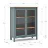 Vitrina Asley 2 puertas verde Topmueble 10