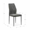 Pack 4 Sillas Ateneo Topmueble medidas