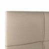 Cabecero de tela Catania beige TopMueble 3