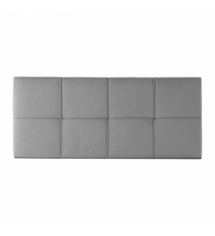Cabecero de tela Catania gris TopMueble 2