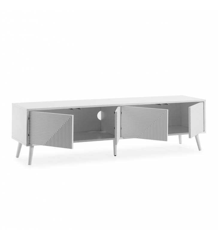 Mueble Tv 160 blanco Louise Topmueble 2