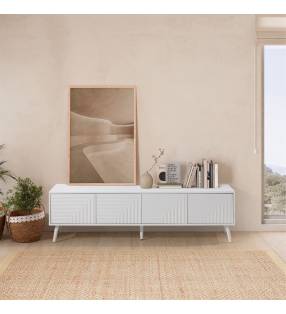 Mueble Tv 160 blanco Louise Topmueble