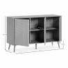 Aparador Roble Louise Dimensiones Top Mueble