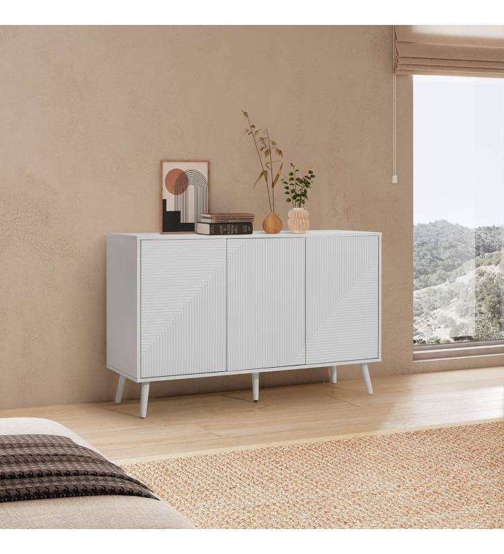 Aparador Blanco Louise Ambiente Top Mueble