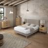 Base Tapizada Gris Olbia Ambiente Top Mueble