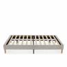 Base Tapizada Gris Olbia Top Mueble 2