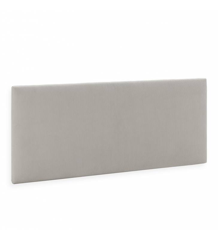Cabecero Tapizado 140-160 Gris Olbia Top Mueble