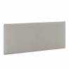 Cabecero Tapizado 140-160 Gris Olbia Top Mueble