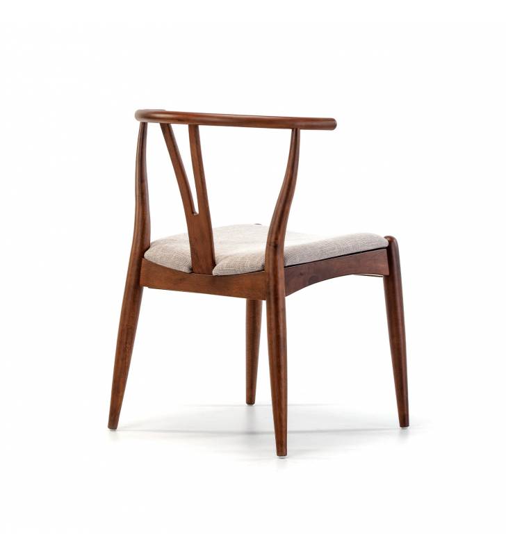 Sillas Comedor Rustic Nogal 2