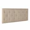 Cabecero de tela color beige Torino