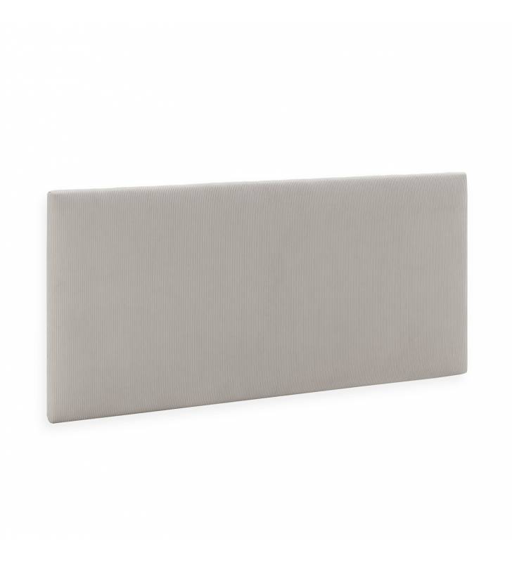 Cabecero Tapizado 90 Gris Olbia Top Mueble