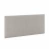 Cabecero Tapizado 90 Gris Olbia Top Mueble