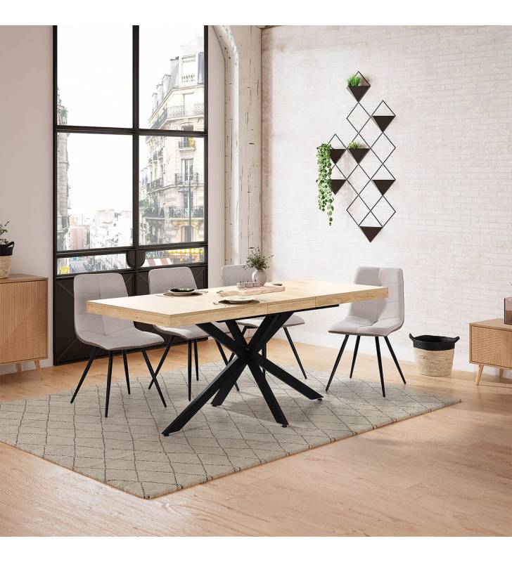 Mesa Extensible Comedor Denver Ambiente Top Mueble