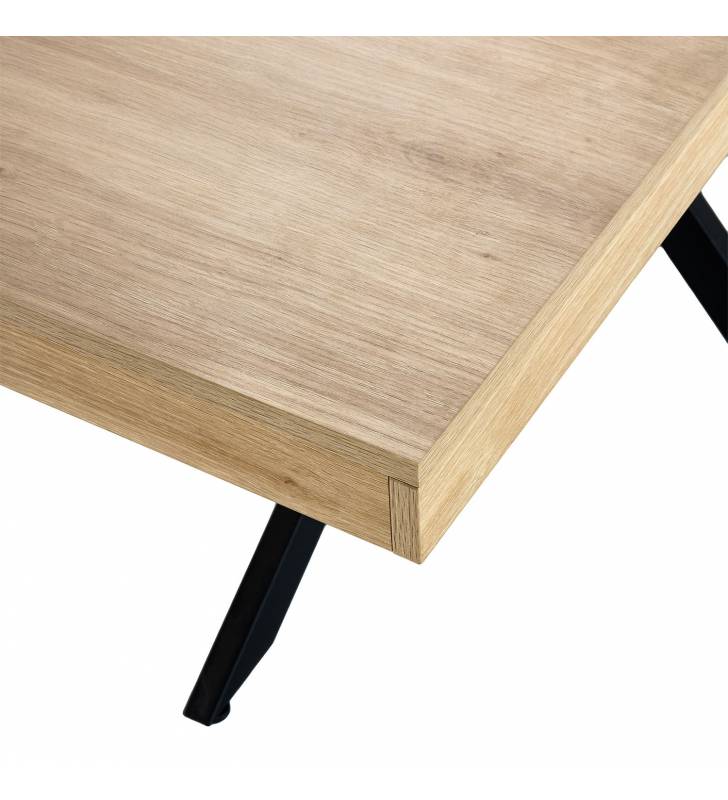 Mesa Extensible Comedor Denver Detalle Top Mueble