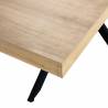 Mesa Extensible Comedor Denver Detalle Top Mueble