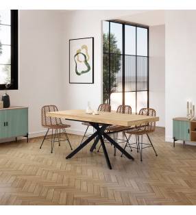 Mesa Comedor Extensible Portland Ambiente Top Mueble