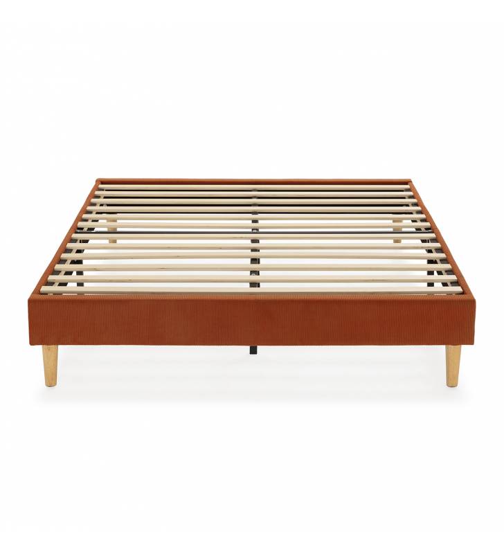 Base Tapizada 140-160 Teja Olbia Top Mueble 2