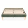 Base Tapizada 140-160 Verde Olbia Top Mueble 2