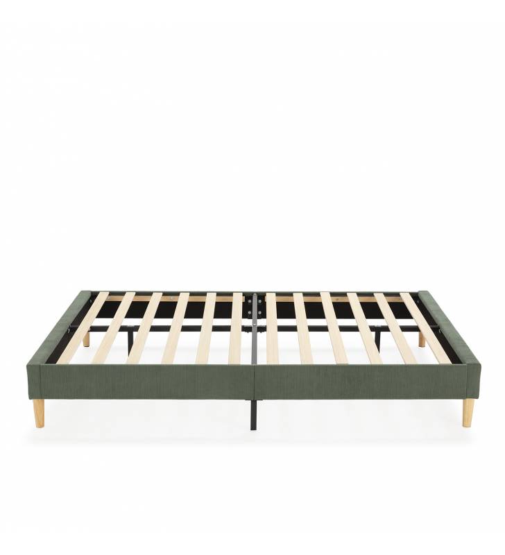 Base Tapizada Verde Olbia Top Mueble 3