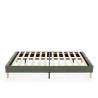 Base Tapizada Verde Olbia Top Mueble 3