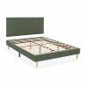 Conjunto Cabecero y Base Tapizada Olbia Verde Topmueble 1