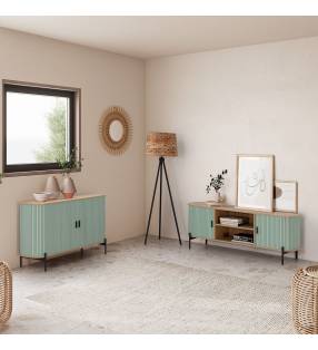 Conjunto aparador y mueble tv 140 cm Carolina