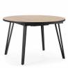 Mesa redonda extensible Harper Top Mueble