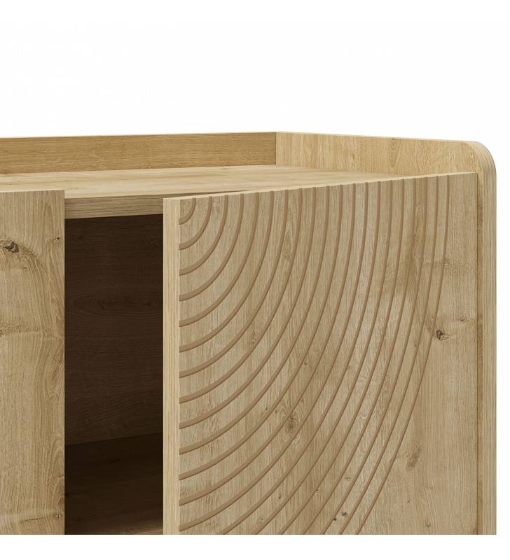 Aparador roble 140 cm Dina 2