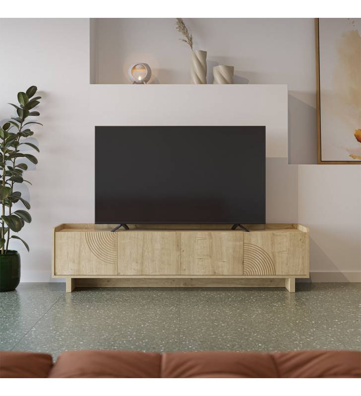 Mueble TV 180 cm Dina Ambiente Top Mueble