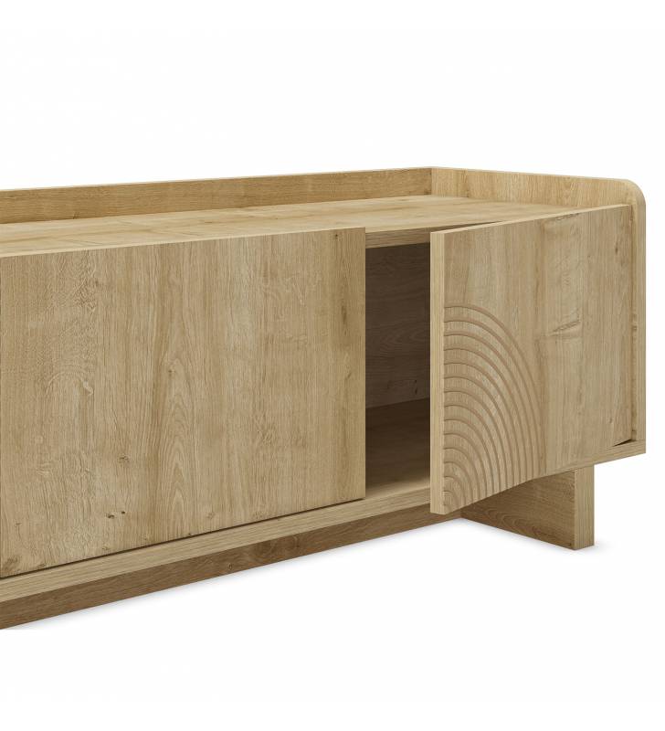 Mueble TV 180 cm Dina Detalle Top Mueble
