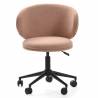 Silla Escritorio Rosa con Ruedas Elora Top Mueble 2